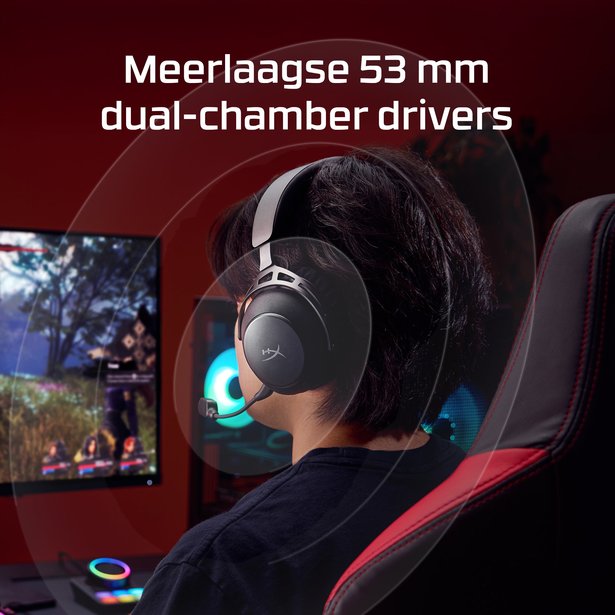 HyperX Cloud Alpha 2 - Wireless Gaming Headset (Black)