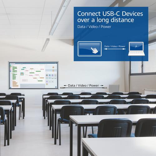 ACT USB-C 3.2 Gen2 Active Optical Cable (AOC) aansluitkabel, 3m