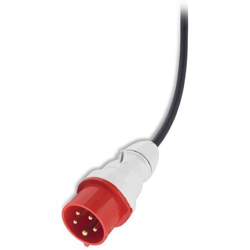 APC Rack PDU AP8481, Metered-by-Outlet, ZeroU, 32A, 400V, (21x) C13 & (3x) C19, IEC 309 16A 3Fase stekker