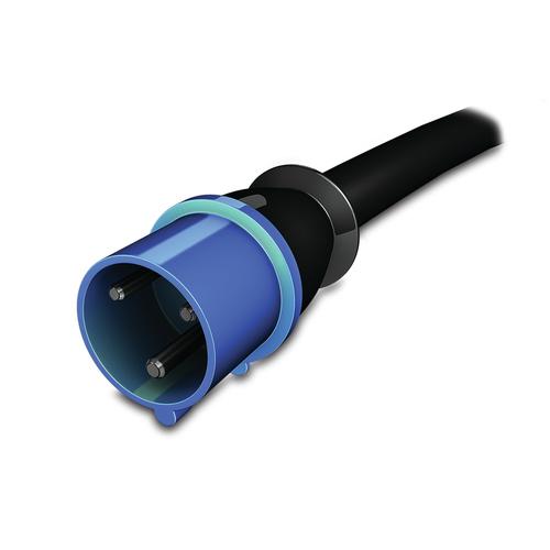 APC Rack PDU AP8653 - Switched & Metered-by-Outlet, 0U, 32A, 230V, (21x) C13 & (3x) C19, IEC 309 32A stekker
