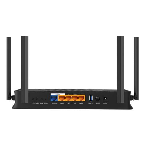 TP-Link Archer BE230 draadloze router 2.5 Gigabit Ethernet Dual-band (2.4 GHz / 5 GHz) Zwart