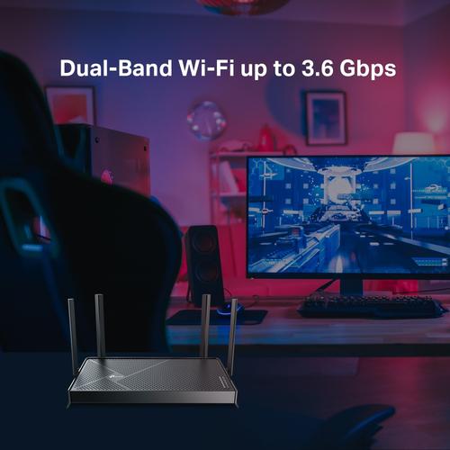 TP-Link Archer BE230 draadloze router 2.5 Gigabit Ethernet Dual-band (2.4 GHz / 5 GHz) Zwart