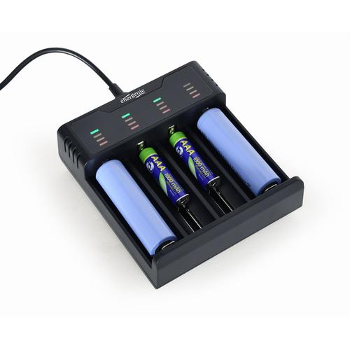 Gembird BC-USB-02 batterij-oplader Huishoudelijke batterij