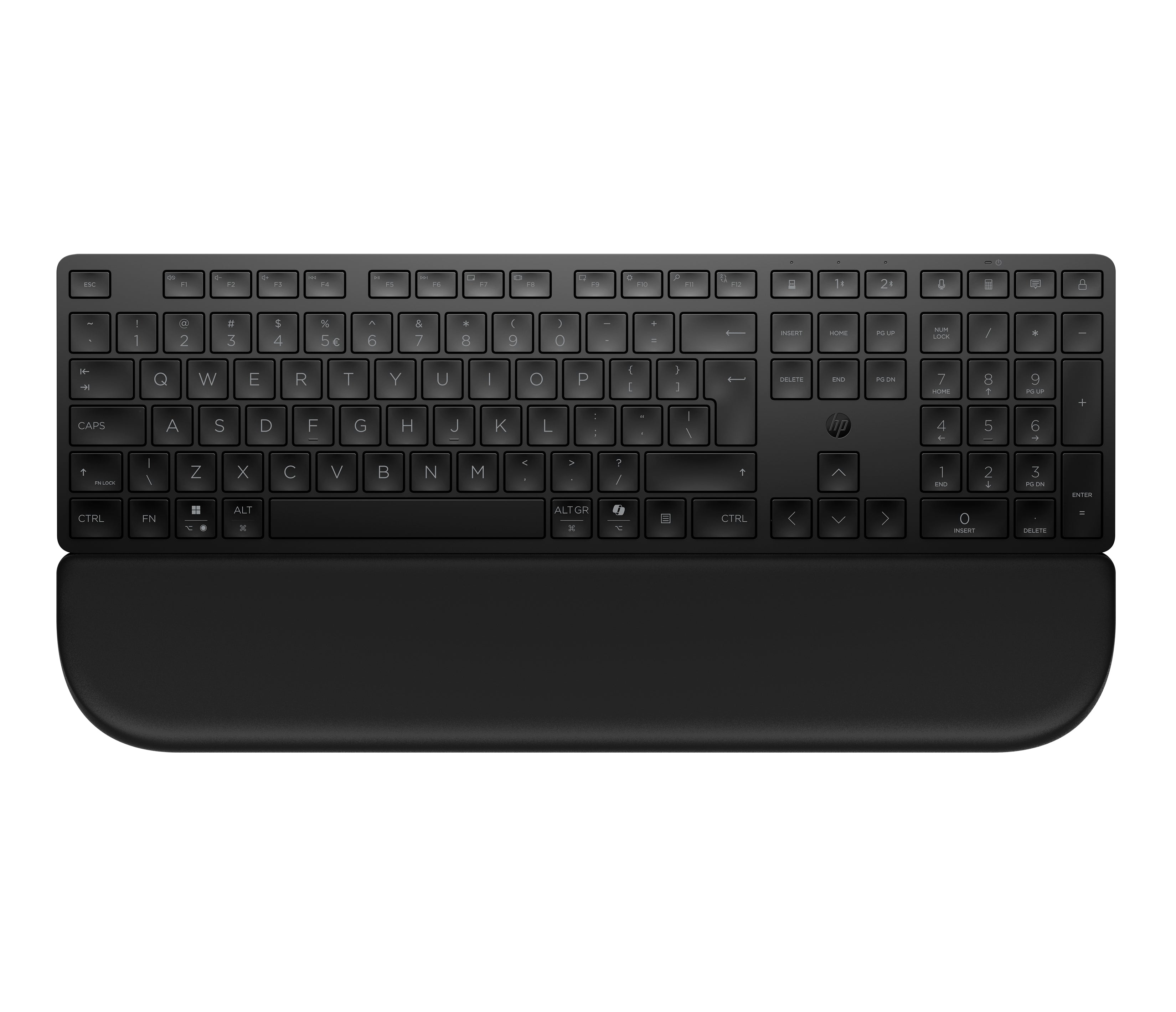HP Multi-Device Dual-Mode Keyboard with Palm Rest 585K HP Multi-DeviceDual-Mode Keyboard with Palm Rest 585K EURO