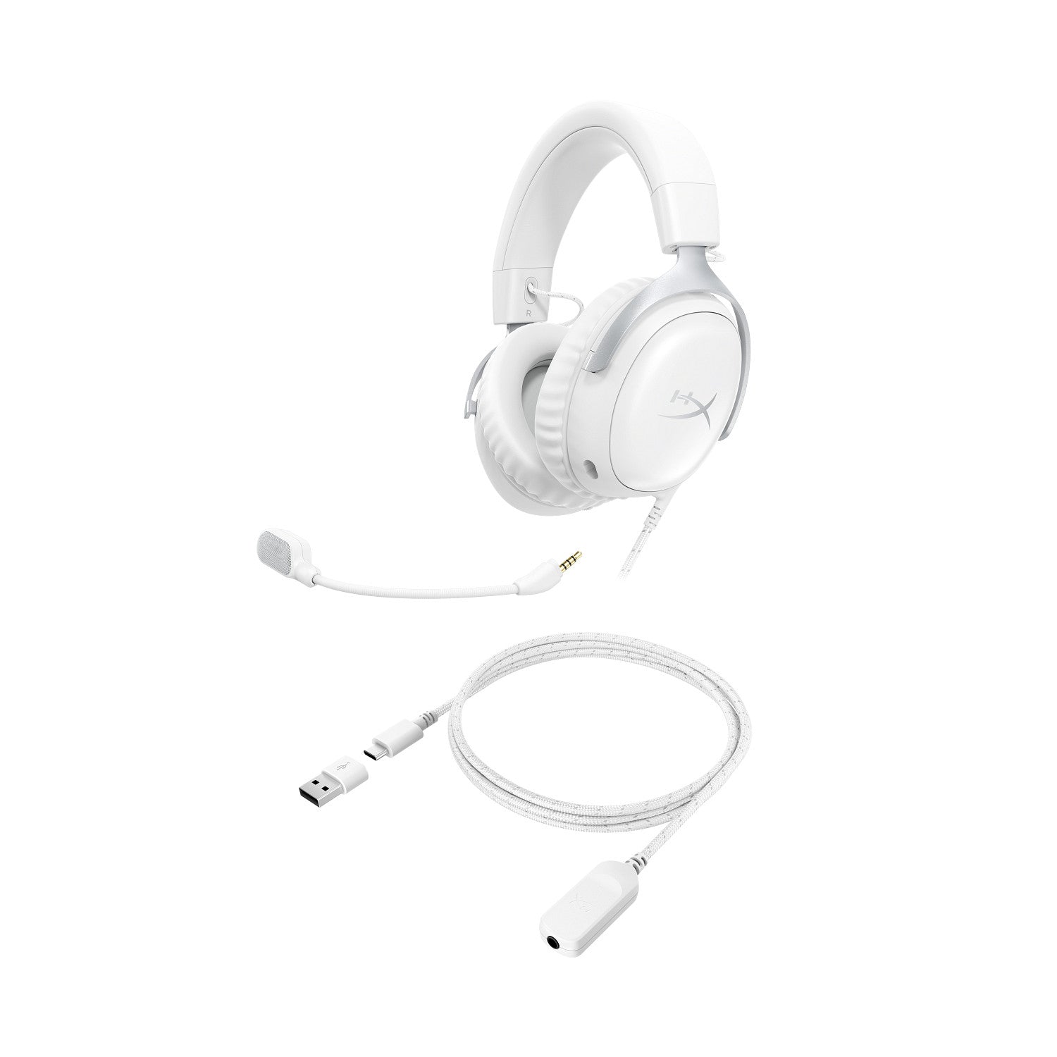 HyperX Cloud III - Gaming Headset (White)