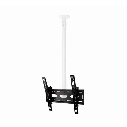 Flat Screen Ceiling Mount with Tilt (VESA 400) - 1.5m 50mm Pole Black