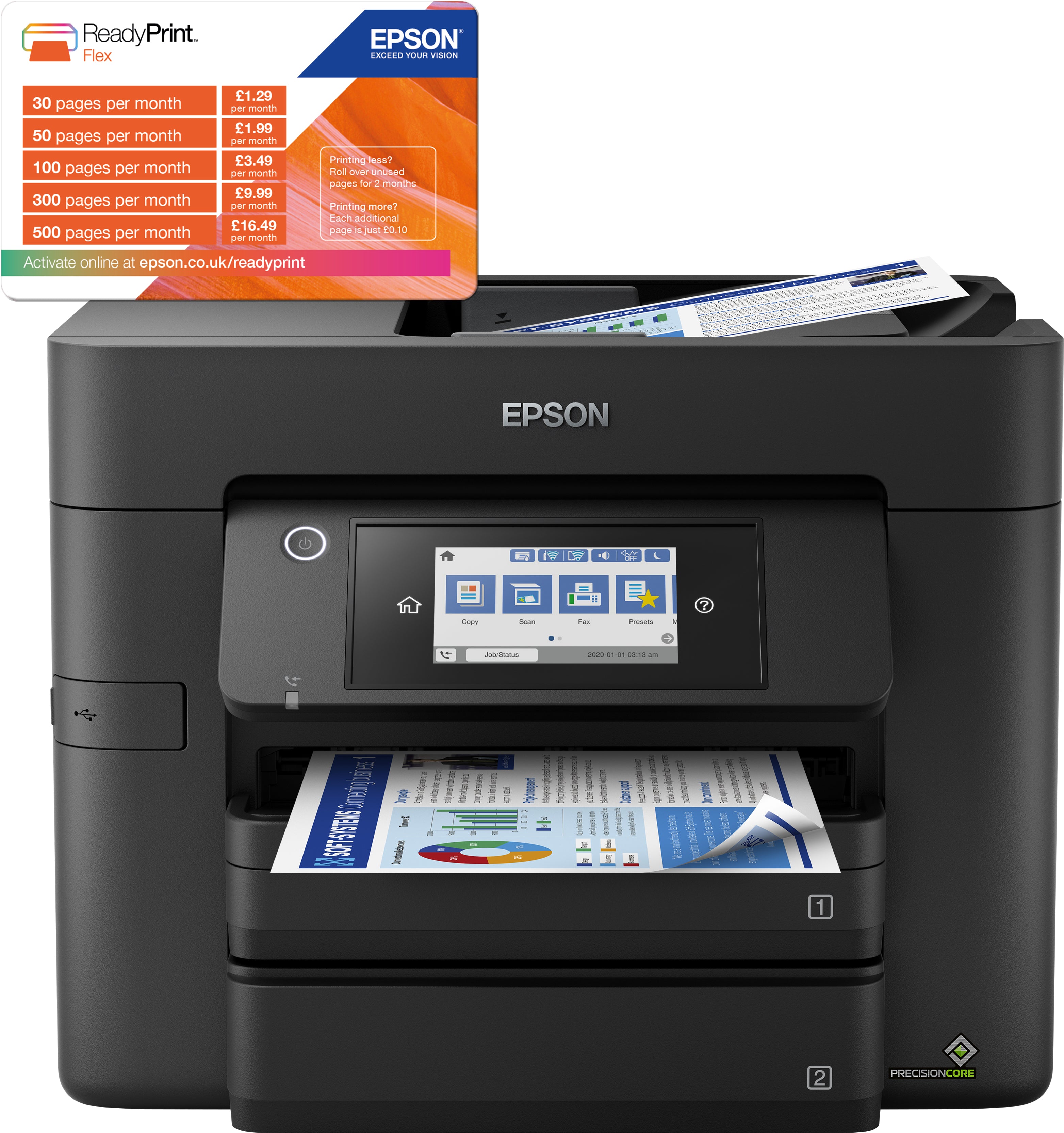 WorkForce Pro WF-4830DTWF
