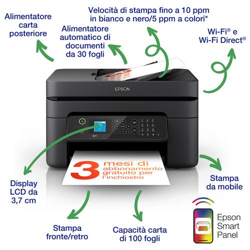 Epson WorkForce WF-2930DWF Inkjet A4 5760 x 1440 DPI 33 ppm Wifi