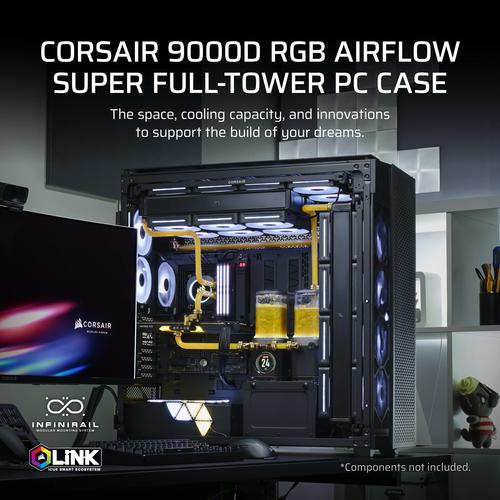 Corsair 9000D RGB AIRFLOW Full Tower Zwart