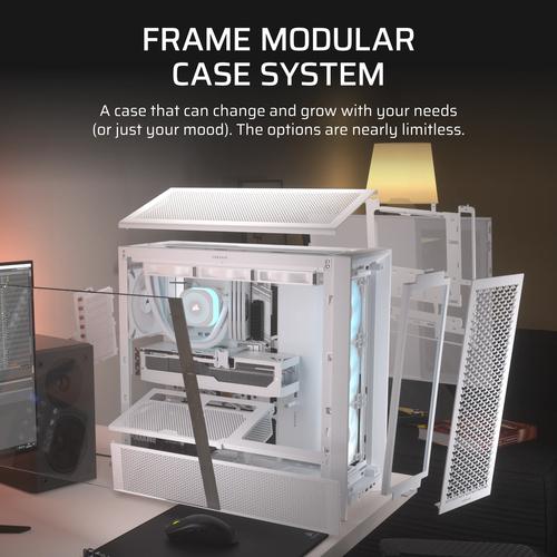 Corsair FRAME 4000D RS ARGB Midi Tower Wit