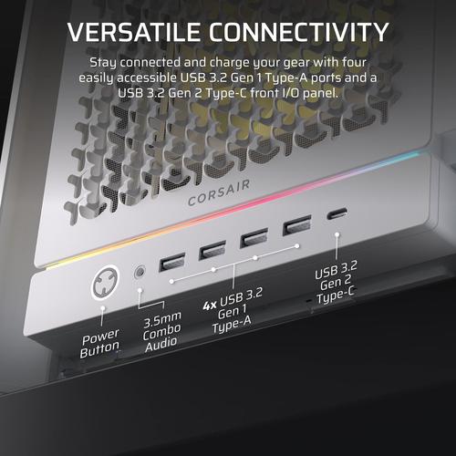 Corsair FRAME 5000D RS ARGB Midi Tower Wit