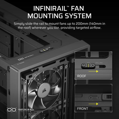Corsair FRAME 4000D RS Midi Tower Zwart