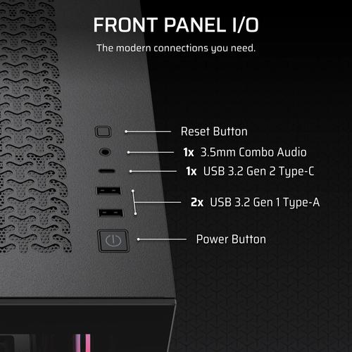 Corsair 3500X RS-R ARGB Midi Tower Zwart