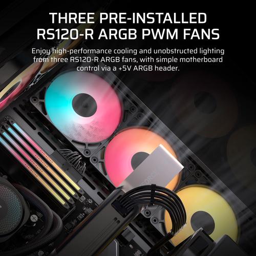 Corsair 3500X RS-R ARGB Midi Tower Zwart