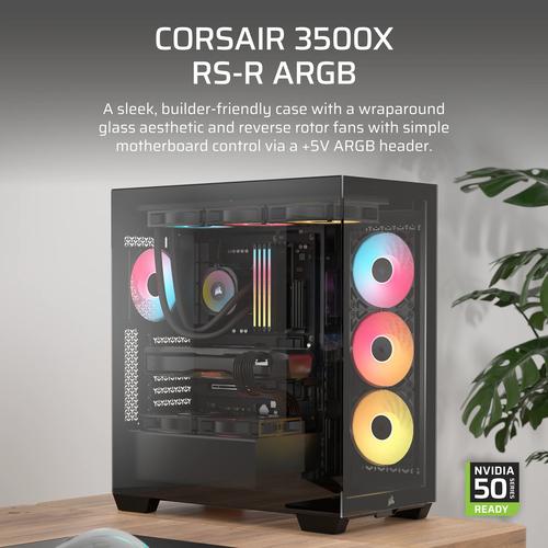 Corsair 3500X RS-R ARGB Midi Tower Zwart