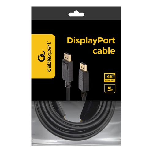 Gembird CC-DP2-5M DisplayPort kabel Zwart