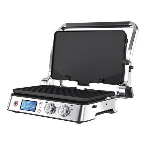 2.000W Max. temp. 250 (schroeien) ingebouwde elementen 3-in-1 grillthermostaat schroeifunctie digital display 1 bakplaat 1 grillplaatzwart/staal