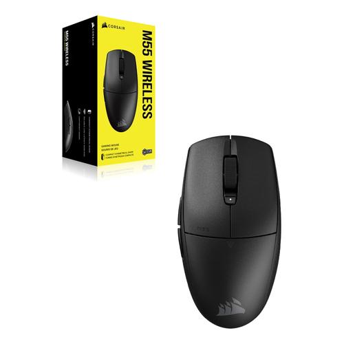 Corsair M55 muis Gamen Rechtshandig RF Wireless + Bluetooth + USB Type-A Optisch 24000 DPI