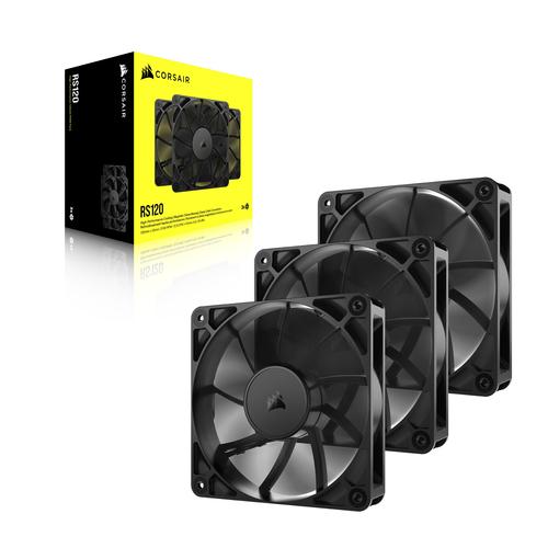 Corsair RS120 Computer behuizing Ventilator 12 cm Zwart 3 stuk(s)