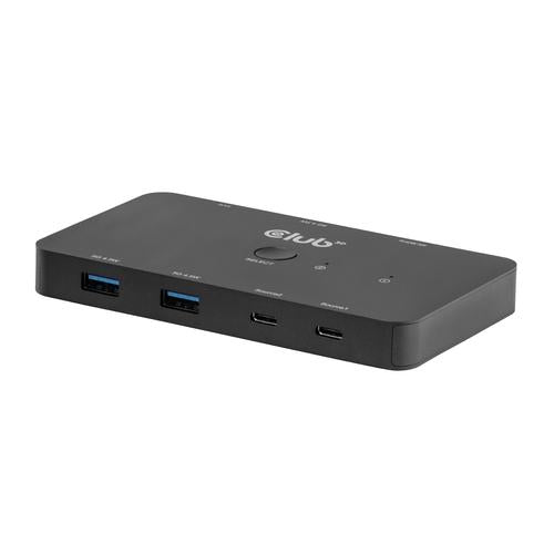 CLUB3D CSV-2512 KVM-switch Zwart