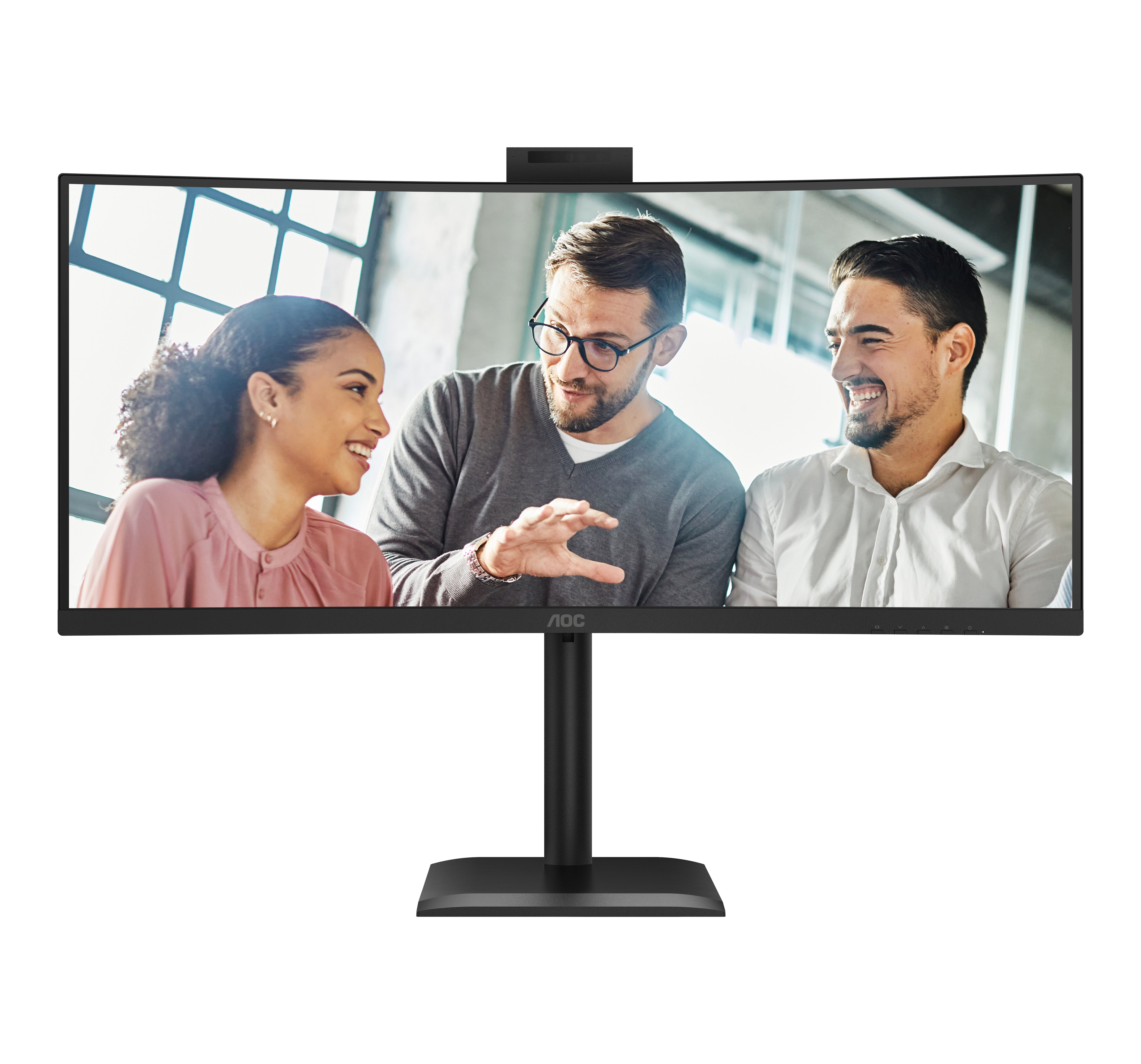 CU34E4CW 34i DOCK VA CURVED UWQHD 1 MS 3440X1440120HZ WID 21/9 USB- C -DP-HDMI LAN RJ45 4XUSB 3.2 BRIGHTNESS 350 CD/M*2 D CONTRASTRATIO 50M:1VIEWING ANGLE
