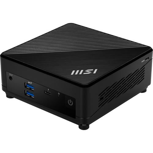 MSI Cubi 5 12M-458EU Intel® Core™ i5 i5-1235U 8 GB DDR4-SDRAM 512 GB SSD Windows 11 Pro Mini PC Zwart