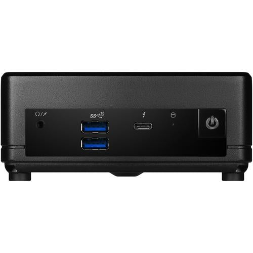 MSI Cubi 5 12M-458EU Intel® Core™ i5 i5-1235U 8 GB DDR4-SDRAM 512 GB SSD Windows 11 Pro Mini PC Zwart