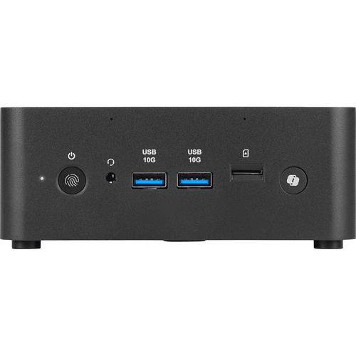 MSI Cubi NUC AI+ 2MG-001EU Copilot+ PC Intel Core Ultra 7 258V 32 GB LPDDR5x-SDRAM 1 TB SSD Windows 11 Pro Mini PC Zwart