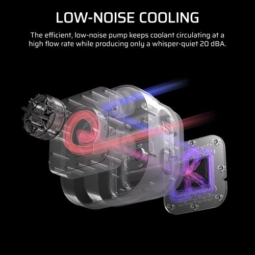 Corsair Nautilus 240 RS ARGB Liquid Processor Alles-in-één vloeistofkoeler Zwart 1 stuk(s)
