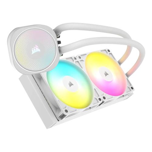 Corsair Nautilus 240 RS ARGB Liquid Processor Alles-in-één vloeistofkoeler Wit 1 stuk(s)