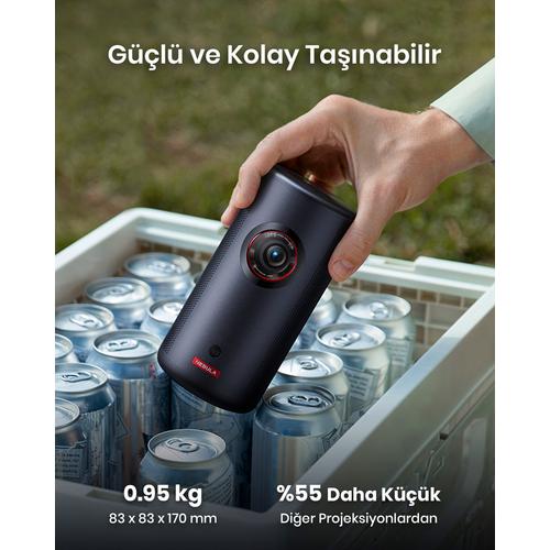 Anker Nebula Capsule 3 Laser Google TV Projectormodule 300 ANSI lumens DLP 1080p (1920x1080) Zwart