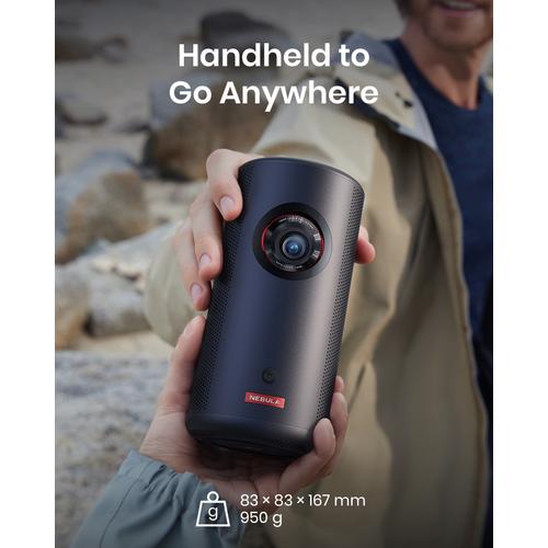 Anker Nebula Capsule 3 Laser Google TV Projectormodule 300 ANSI lumens DLP 1080p (1920x1080) Zwart