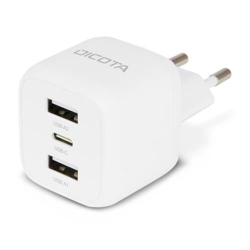 DICOTA D32069 oplader voor mobiele apparatuur Laptop, Smartphone Wit AC Snel opladen Binnen
