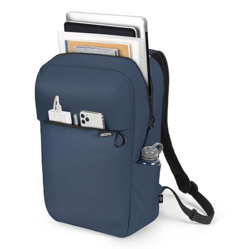 DICOTA D32120-RPET rugzak Casual rugzak Blauw Polyester, Gerecycleerd polyethyleentereftalaat (rPET)