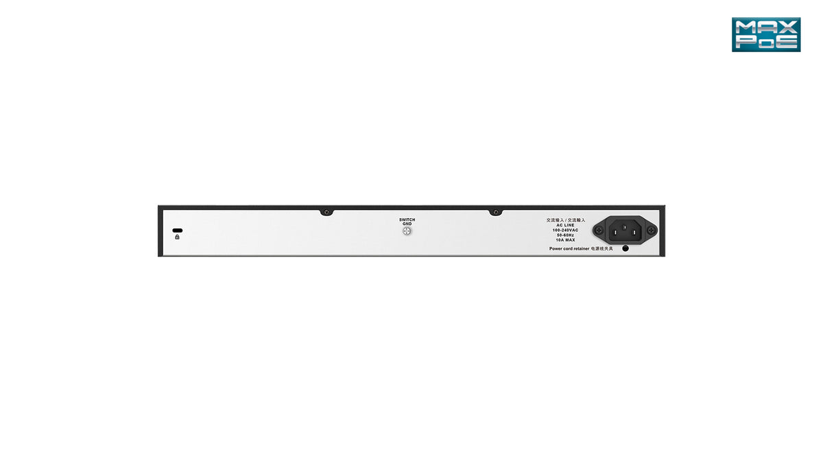24-Port Desktop Gigabit PoE Switch with2 x 100/1000Mbps Combo Ports
