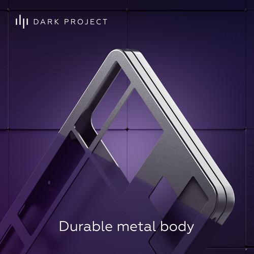 Dark Project DPKB_VIOLET_ 87_ISO toetsenbord Gamen USB QWERTZ Deens, Engels, Fins, Duits, Italiaans, Scandinavisch, Noors, Spaans, Zweeds, Brits Engels Violet