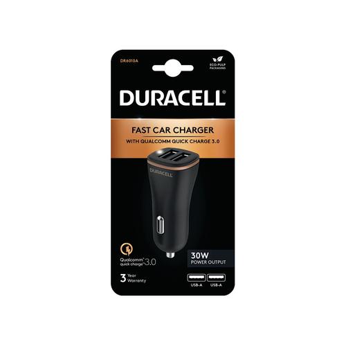 Duracell DR6010A oplader voor mobiele apparatuur Zwart