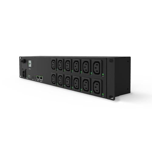EnGenius ECP212-INT energiedistributie 12 AC-uitgang(en) 2U Zwart