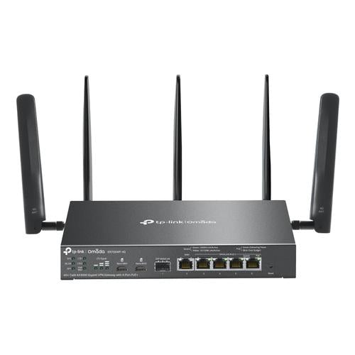 TP-Link ER706WP-4G draadloze router Gigabit Ethernet Dual-band (2.4 GHz / 5 GHz) Zwart