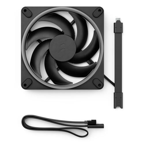 Fractal Design Momentum 14 RGB Computer behuizing Ventilator 14 cm Zwart 3 stuk(s)