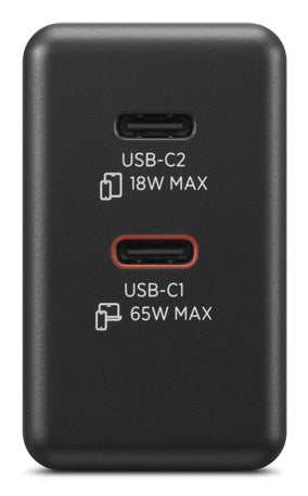 Lenovo Dual USB-C 65W GaN Charger