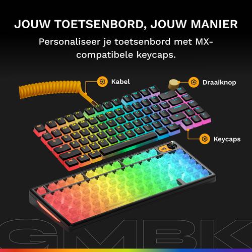 Glorious Gaming Glorious GMBK 75% customizable RGB-toetsenbord