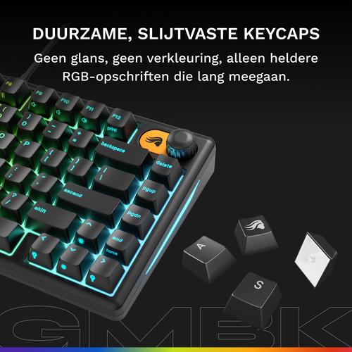 Glorious Gaming Glorious GMBK 75% customizable RGB-toetsenbord
