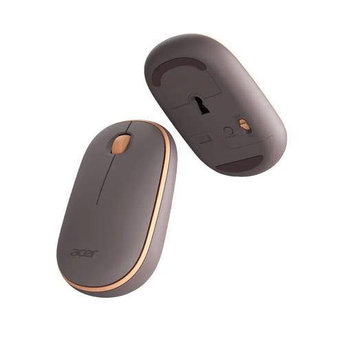 Acer Wireless Bubble Mouse - AMR100 Peach (Retail pack) muis Universeel Ambidextrous RF Draadloos Optisch 1600 DPI