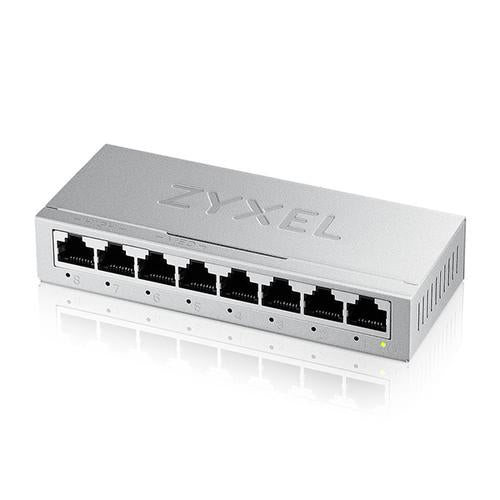 Zyxel GS-108BV5-EU0101F netwerk-switch Unmanaged L2 Gigabit Ethernet (10/100/1000)