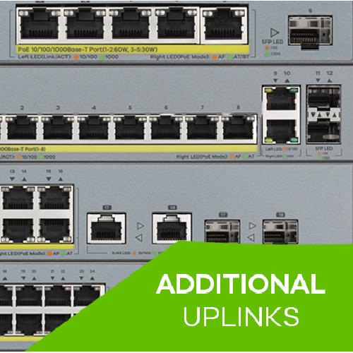 GS1350-12HP - 12 Port managed CCTV PoE switch - long range - 130W