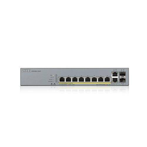 GS1350-12HP - 12 Port managed CCTV PoE switch - long range - 130W