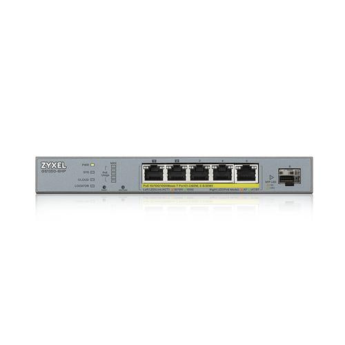 Zyxel GS1350-6HP-EU0101F netwerk-switch Managed L2 Gigabit Ethernet (10/100/1000) Power over Ethernet (PoE) Grijs