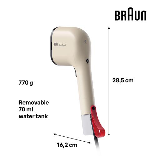 Braun GS 3012 Handkledingstomer 0,07 l 1100 W Beige