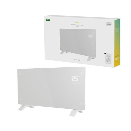 Smart Convection Heater - 2000W White Glass